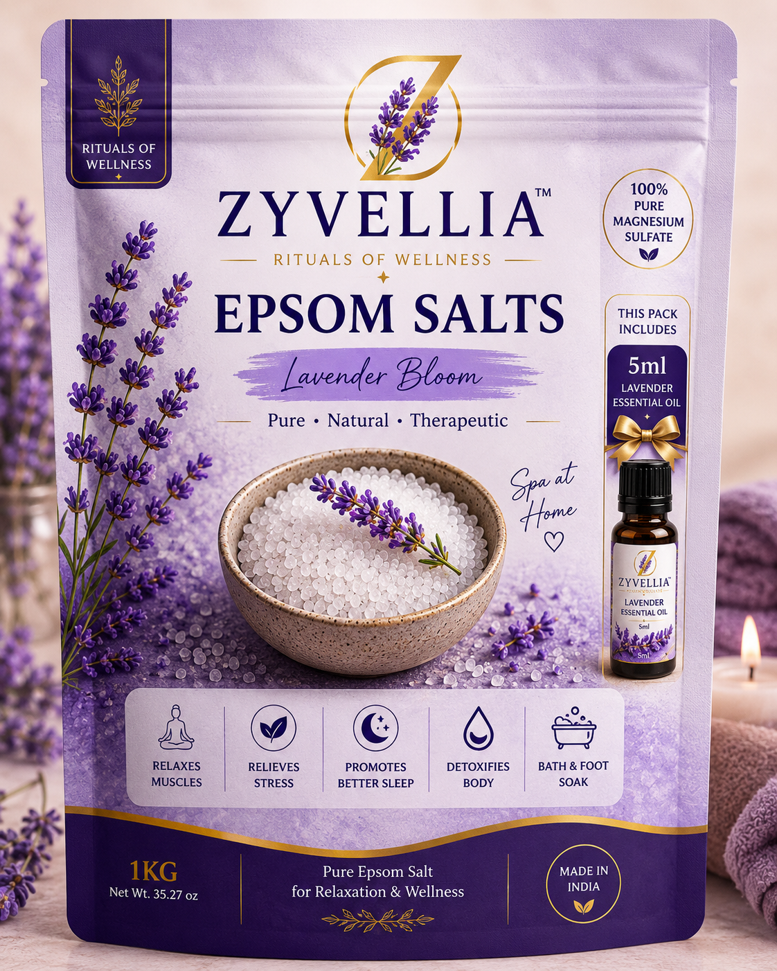 🛁 Lavender Bloom Bath Ritual