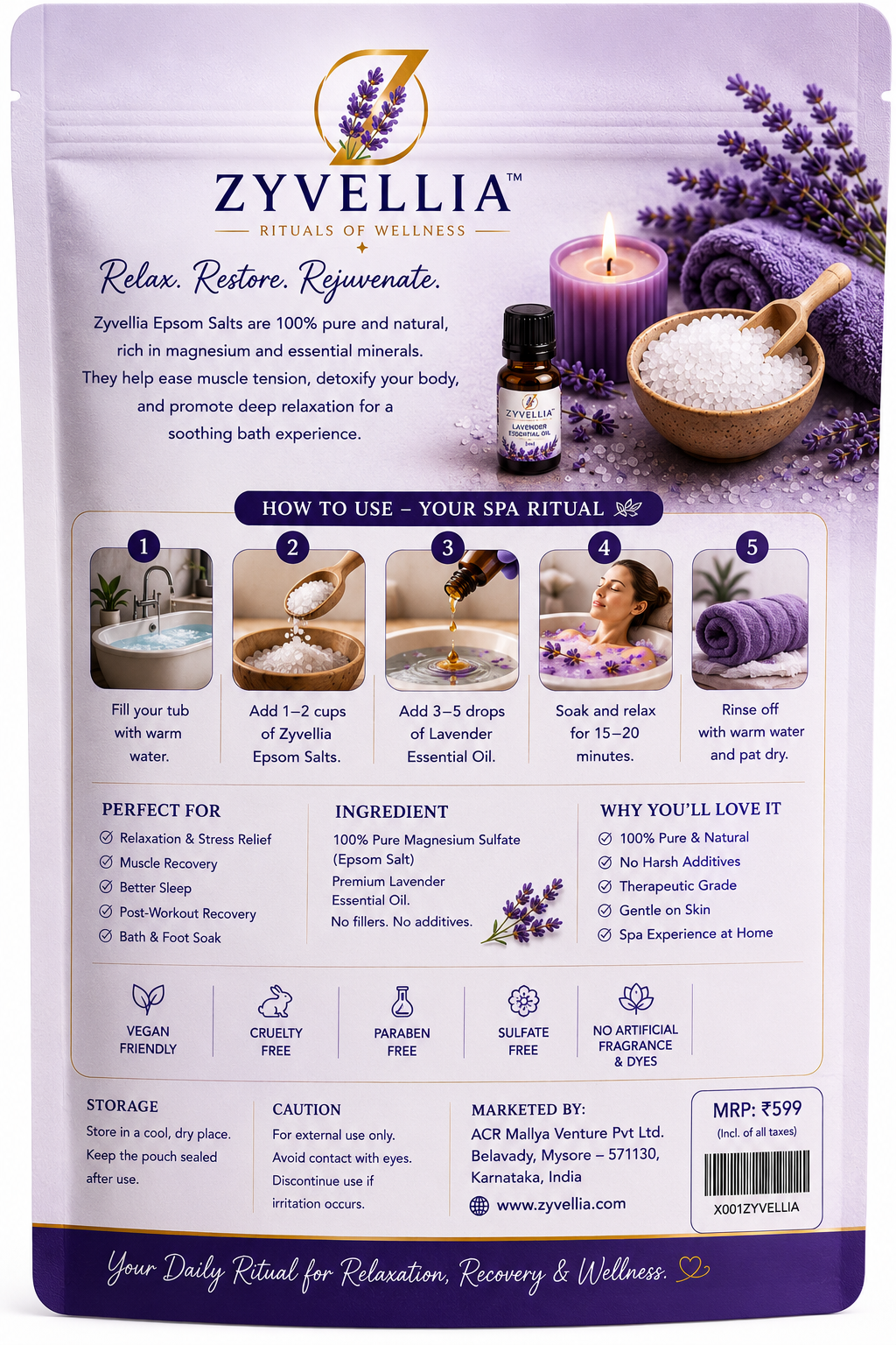 🛁 Lavender Bloom Bath Ritual